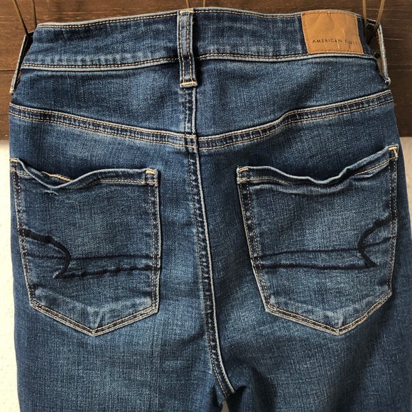 American Eagle Highest Rise Jeggings, Size 2 X-Short - Like New - Picture 3 of 4